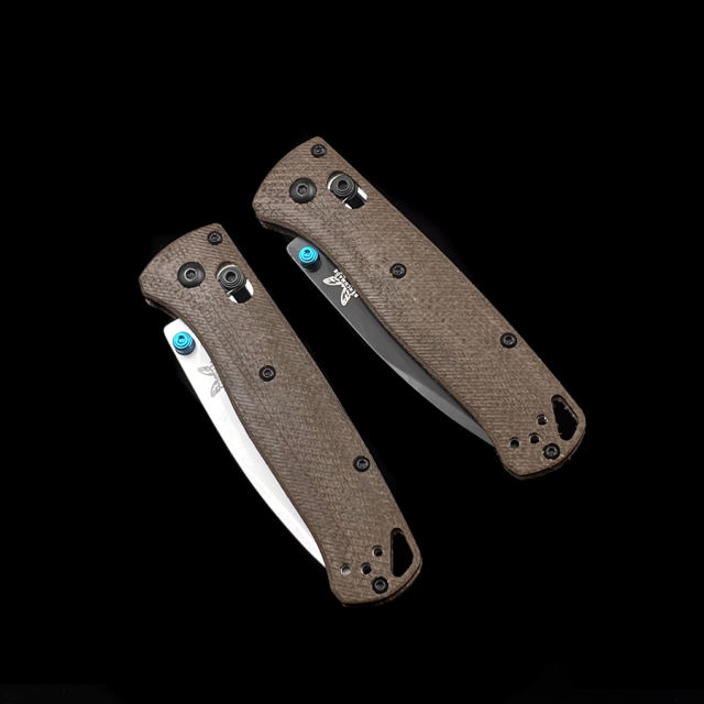 BENCHMADE BM 535 Micarta Handle AXIS Folding Knife