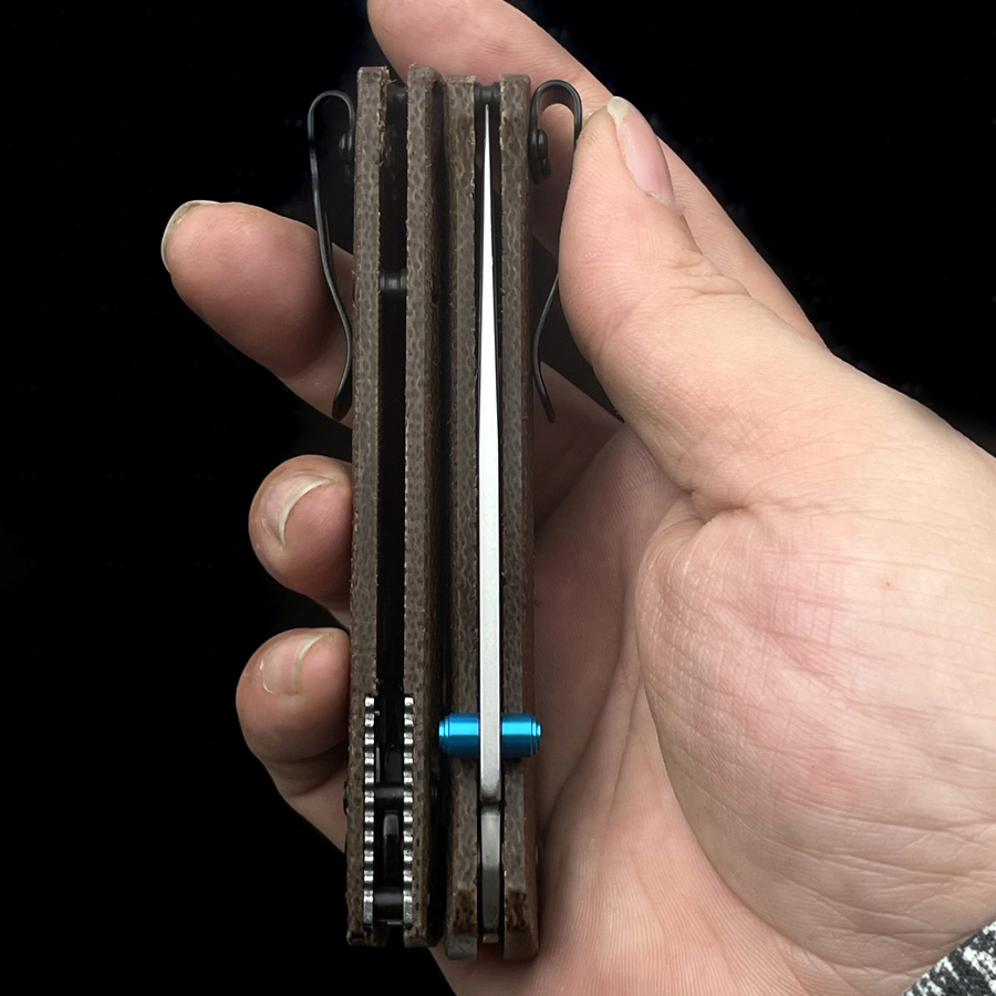 BENCHMADE BM 535 Micarta Handle AXIS Folding Knife