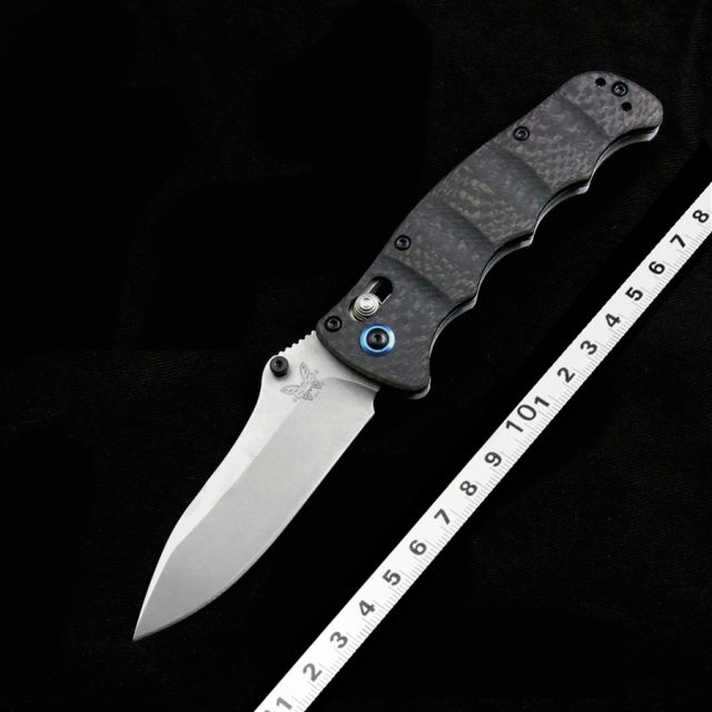 Benchmade BM484S-1 Nakamura Carbon Handle AXIS Folding Knife