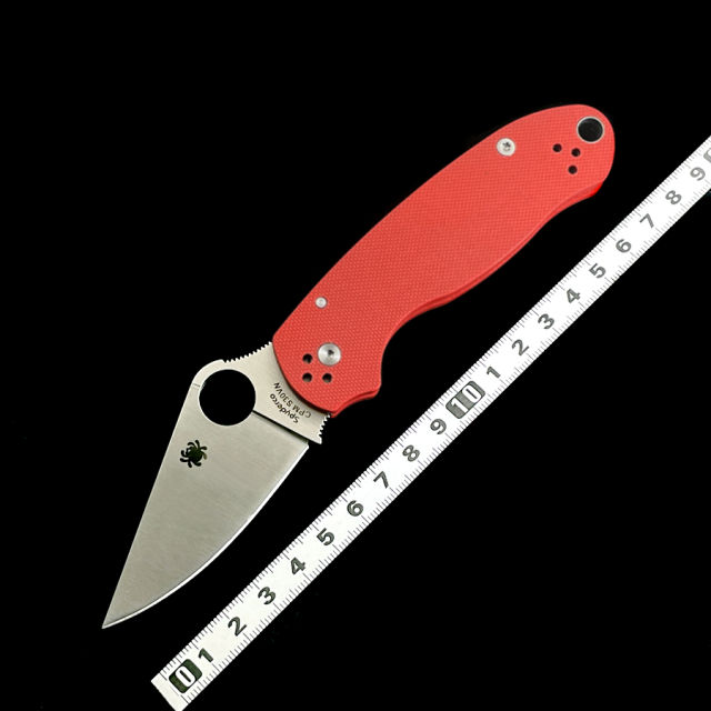 SPYDERCO C223 PARA-3 G10 handle S30V folding knife