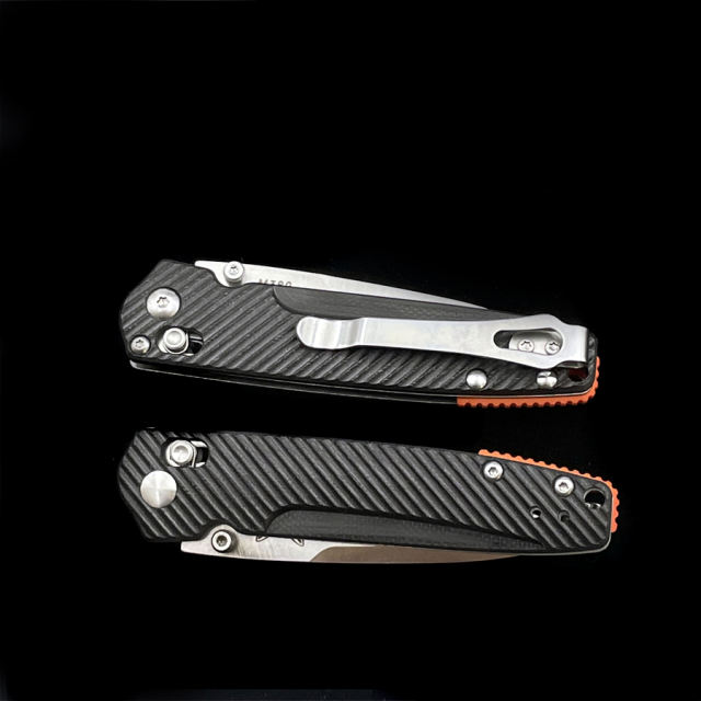 Benchmade 485 G10 Handle Folding Knife