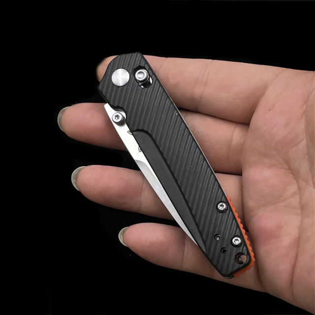 Benchmade 485 G10 Handle Folding Knife