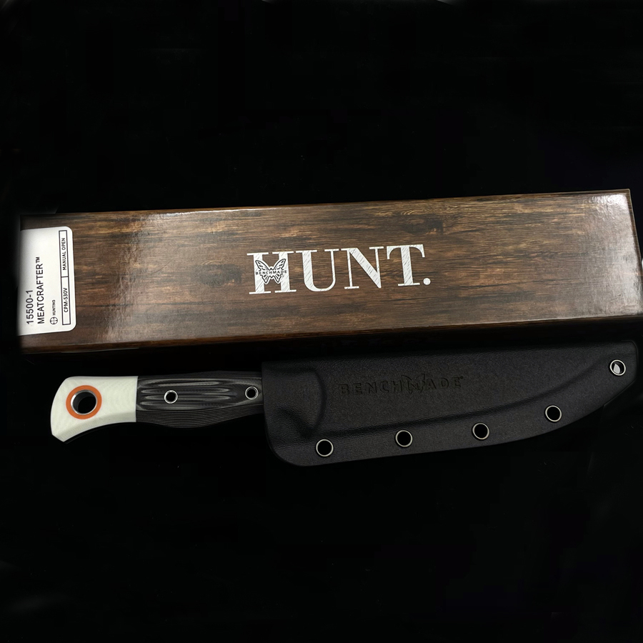 Benchmade 15500-1 Hunt Meatcrafter Fixed Blade Knife