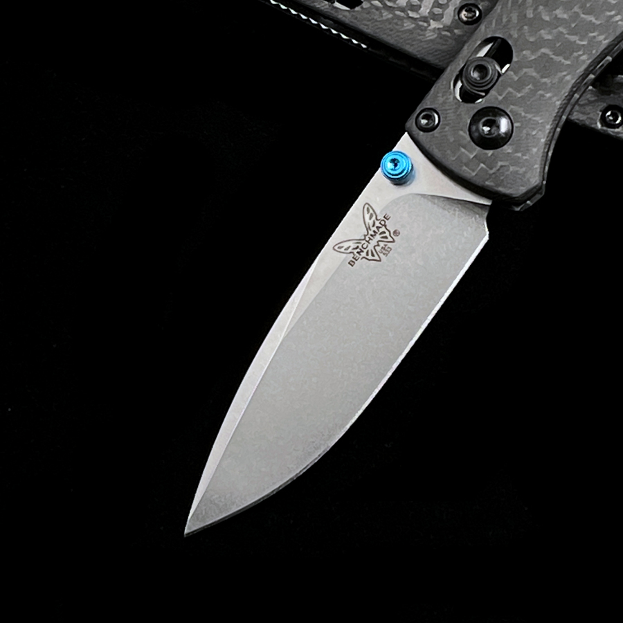 Benchmade Mini 533-3 S90V Carbon Fiber Handles Bugout AXIS Folding Knife