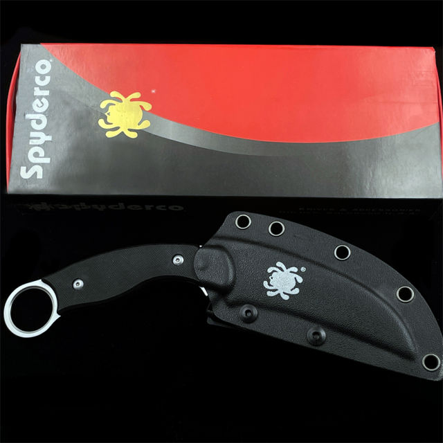 SPYDERCO C21GS claw portable high-hardness straight knife
