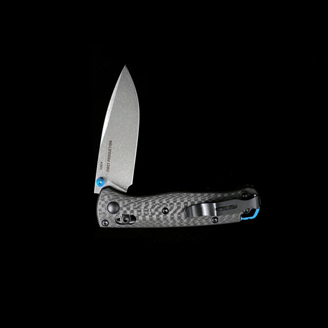 Benchmade Mini 533-3 S90V Carbon Fiber Handles Bugout AXIS Folding Knife