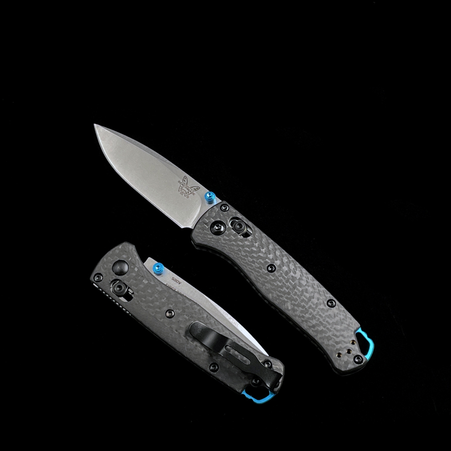 Benchmade Mini 533-3 S90V Carbon Fiber Handles Bugout AXIS Folding Knife