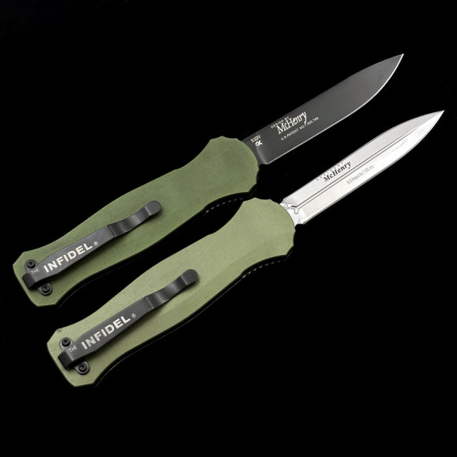 Benchmade BM3300 Infidel Dagger Aluminium AUTO Knife
