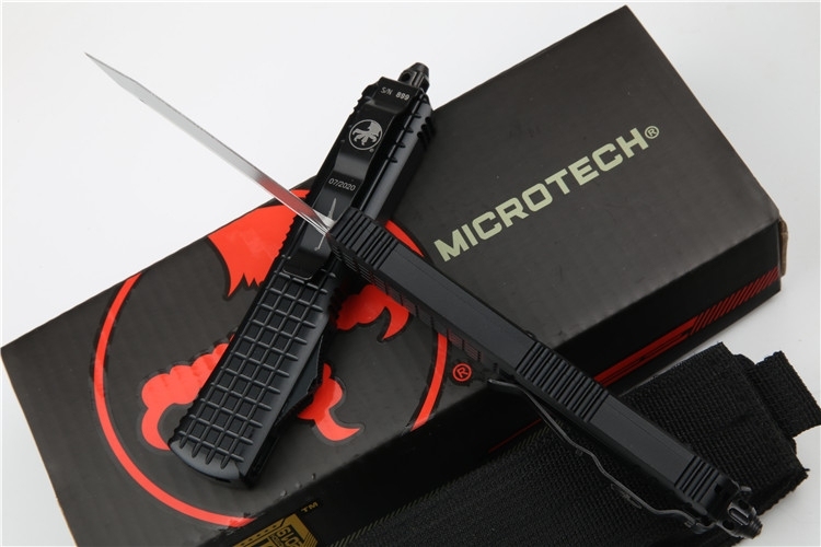 Microtech UT Navy Stone Washing Knife