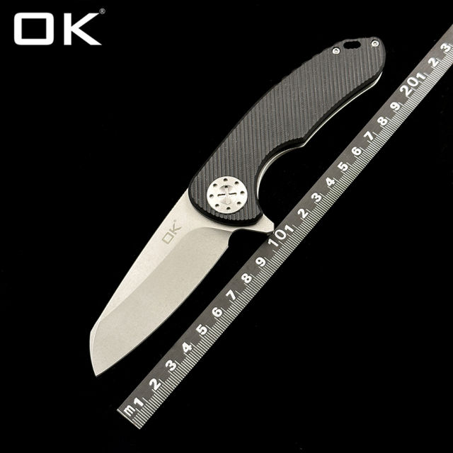 OK-D4 Model G10 Handle High quality Bearing Folding Knife