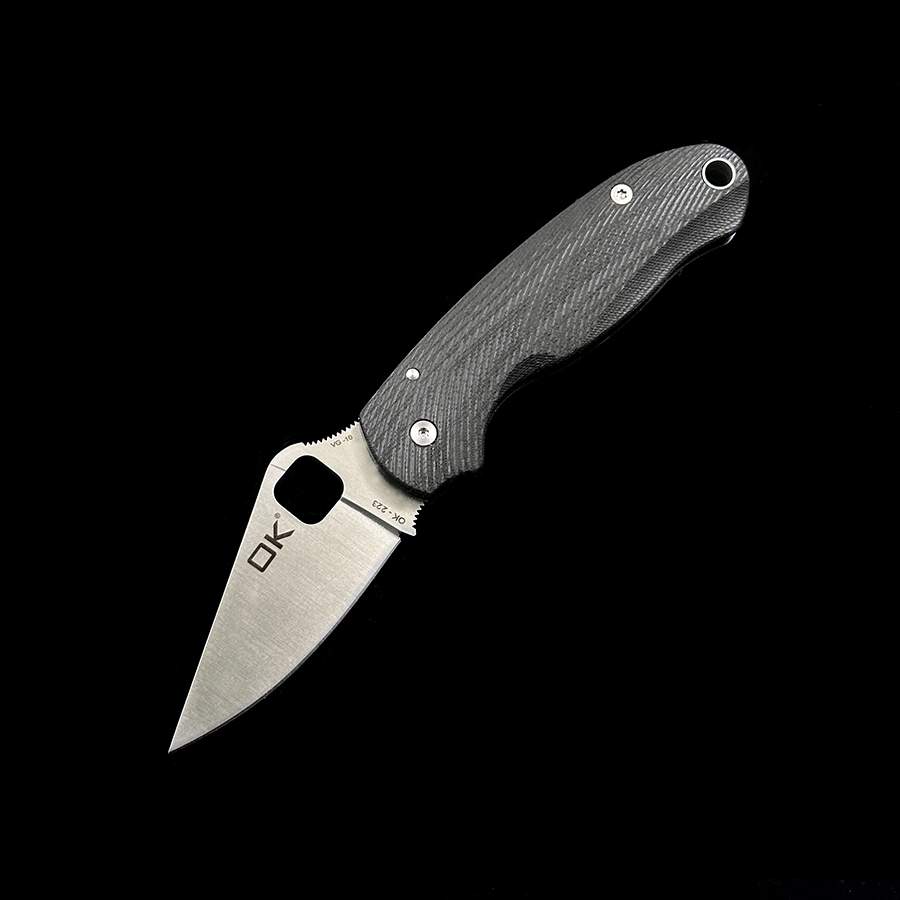 OK-223 Bearing G10 Handle VG-10 Folding Knife