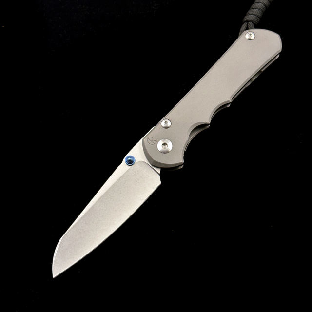 Chris Reeve 21TH/25TH Anniversary Titanium Handle Folding Knife