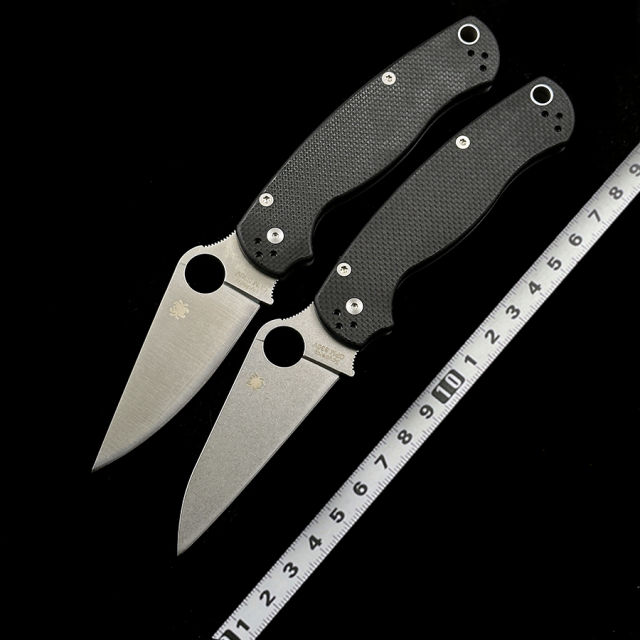 Spyderco C81 PARA-2 bearing G10 folding knife