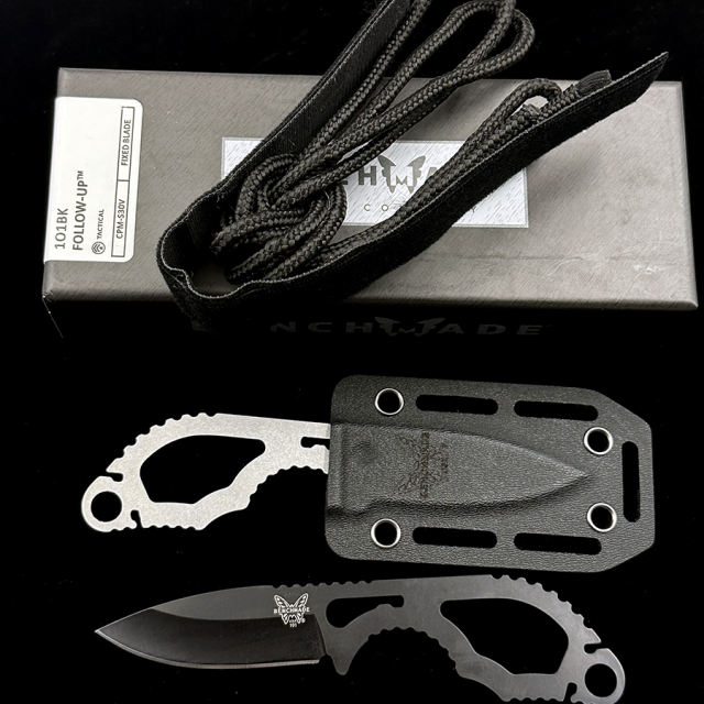 BENCHMADE BM101 101BK fixed straight knife
