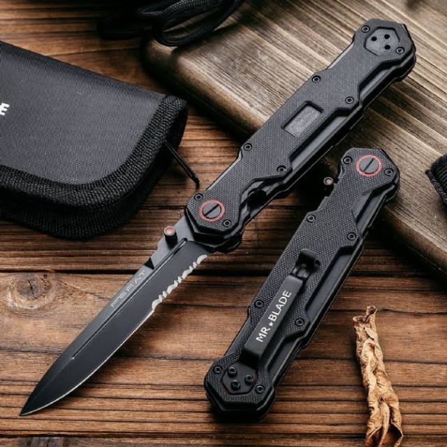 MRBLADE blade soldier quick-opening double-locking folding knife