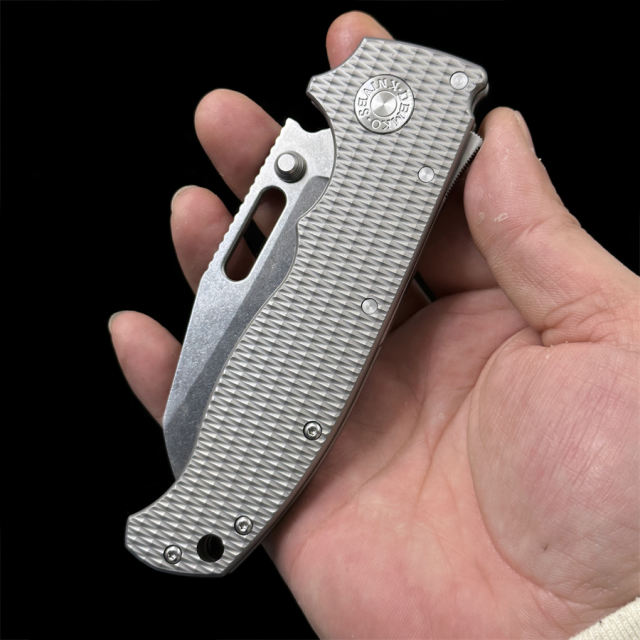 DEMKO KNIVES Titanium alloy AD 20.5 folding knife