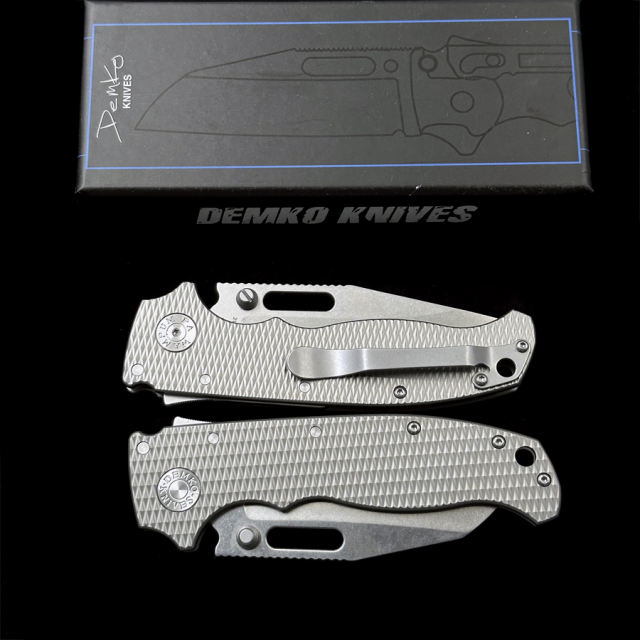 DEMKO KNIVES Titanium alloy AD 20.5 folding knife