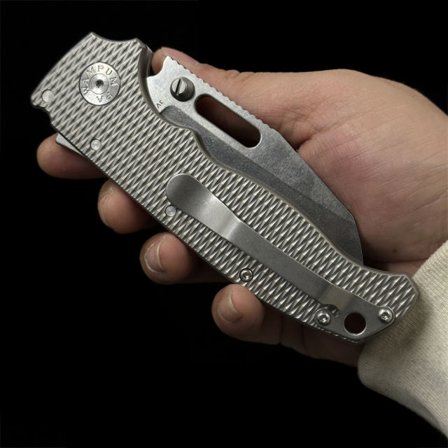 DEMKO KNIVES Titanium alloy AD 20.5 folding knife