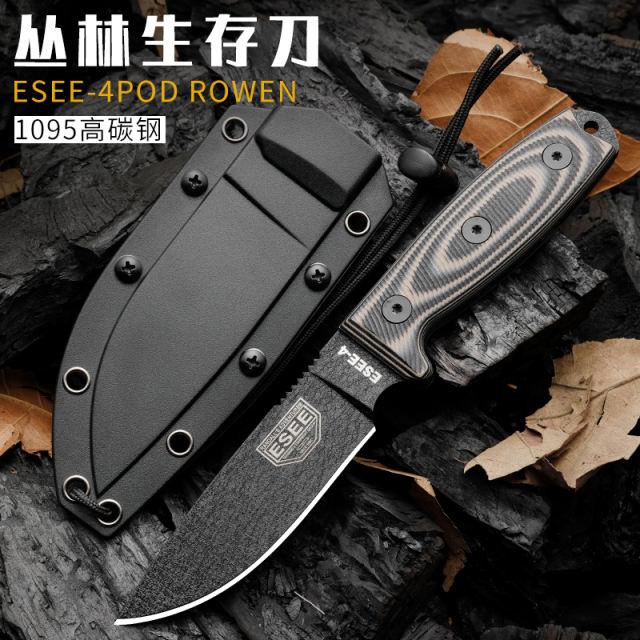ESEE-4POD ROWEN Jungle Survival Straight Knife