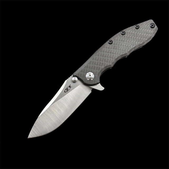 Zero Tolerance Hinder 0562CF 0562TI Flipper 3.5 "CPM-20CV Folding Knife