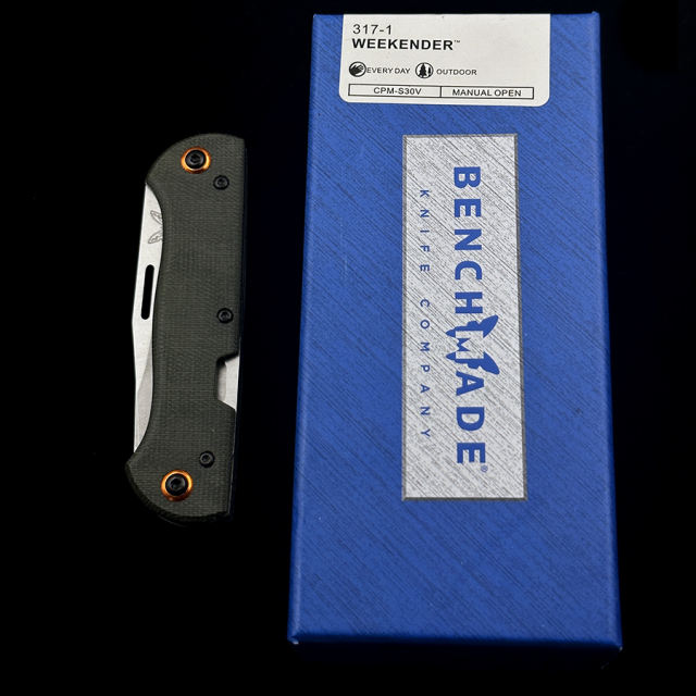 Benchmade 317 Weekender 2-Blade Slipjoint Folding Knife