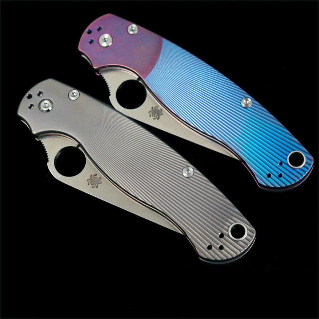 C81 Paramiliary 2 Titanium alloy M4 blade Folding Knife