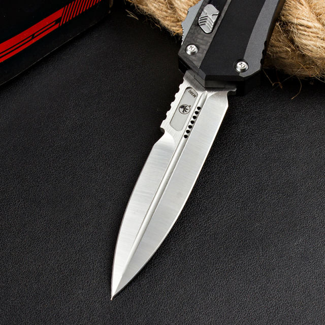 2023 Microtech carbon fiber GLYKON Automatic knife