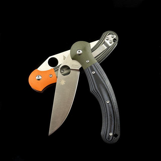 C173 G10 handle CTS folding knife