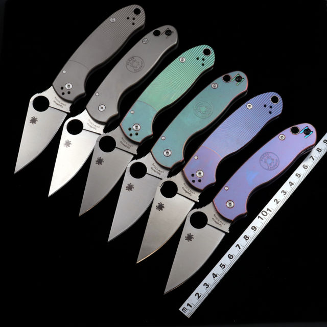 C223 Para 3 titanium alloy bearing folding knife