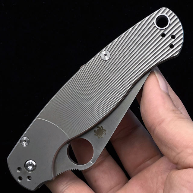 C81 Paramiliary 2 Titanium alloy M4 blade Folding Knife