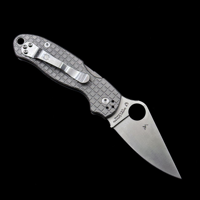 SPYDERCO C223 Para 3 Titanium bearing folding knife