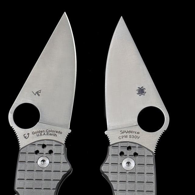 SPYDERCO C223 Para 3 Titanium bearing folding knife