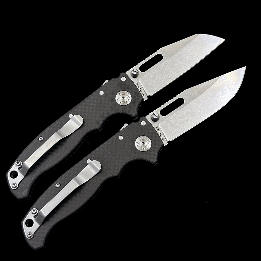 DEMKO  AD20  KNIVES Carbon fiber folding knife