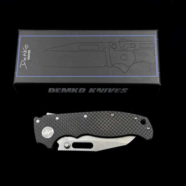 DEMKO  AD20  KNIVES Carbon fiber folding knife