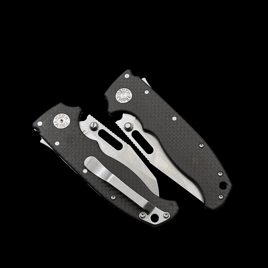 DEMKO  AD20  KNIVES Carbon fiber folding knife
