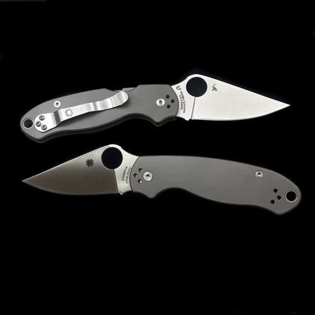 C223 Para 3 Titanium bearing folding knife