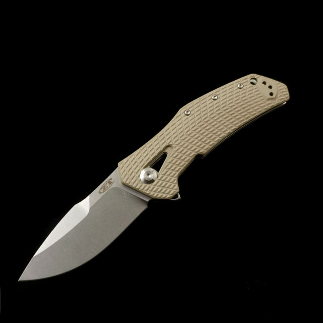 Zero Tolerance 0308 Flipper Knife 3.75" CPM-20CV Stonewashed Blade