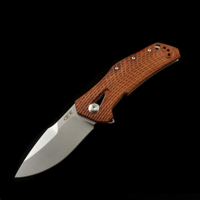 Zero Tolerance 0308 Flipper Knife 3.75" CPM-20CV Stonewashed Blade