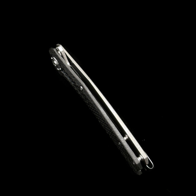 Zero Tolerance 0707 Flipper Knife 3.5" CPM-20CV Drop Point Blade Carbon Fiber and Titanium Handles