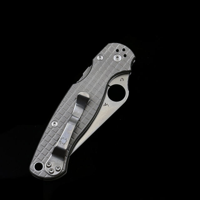 C81 Para 2 titanium alloy ceramic bearing folding knife