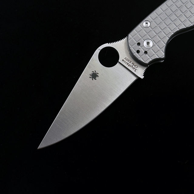 C81 Para 2 titanium alloy ceramic bearing folding knife