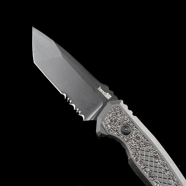 Kershaw Knives: Launch 13 Auto - Black Aluminum - 3.5 Two-Tone