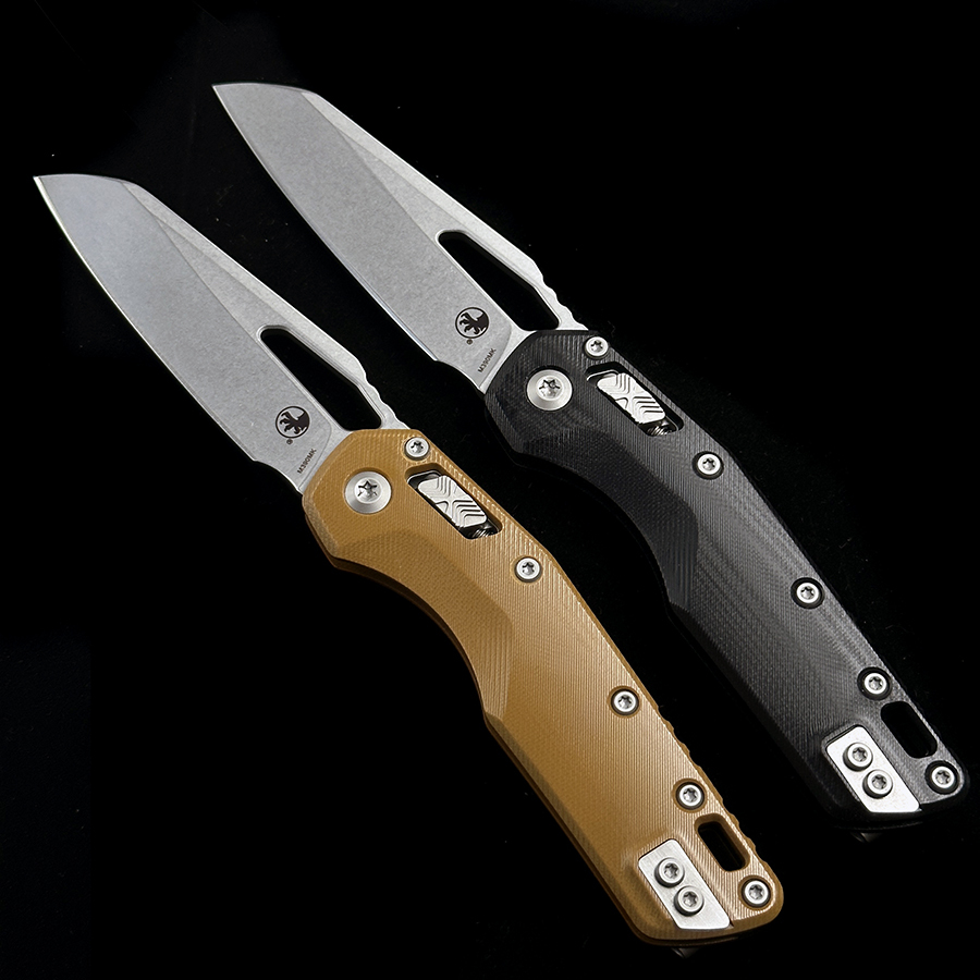 MICRO  TECH MSI RAM-LOK Manual G10 Handle M390MK Blade Tactical Folding Knife