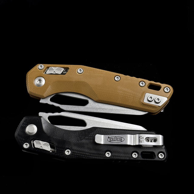 MICRO  TECH MSI RAM-LOK Manual G10 Handle M390MK Blade Tactical Folding Knife