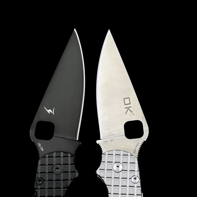 OK-81 CPM S30V Blade Titanium Alloy Handle  Folding knife