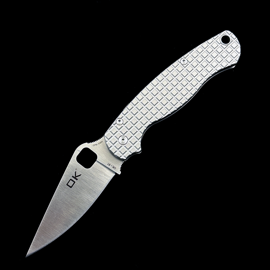 OK-81 CPM S30V Blade Titanium Alloy Handle  Folding knife