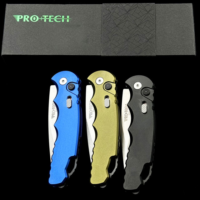 Pro Tech T501 TR-5 AUTO Folding Knife Aluminum  Handle