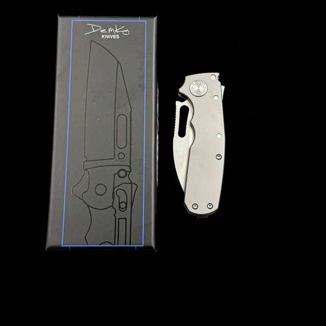 Shark Cub Deep Carry Ceramic Bearing Titanium Handle Mark S35VN Pocket Folding Tactical Camping Hunting EDC Tool Knife