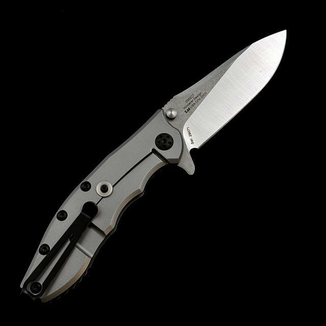 Zero Tolerance Hinder 0562CF Flipper 3.5 "CPM-20CV Folding Knife