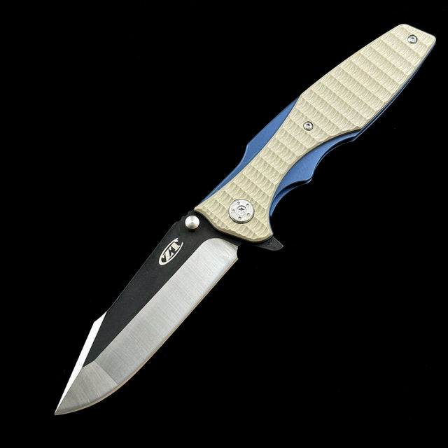 Zero Tolerance 0393 Hinderer Flipper Knife 3.5" CPM-20CV Blade